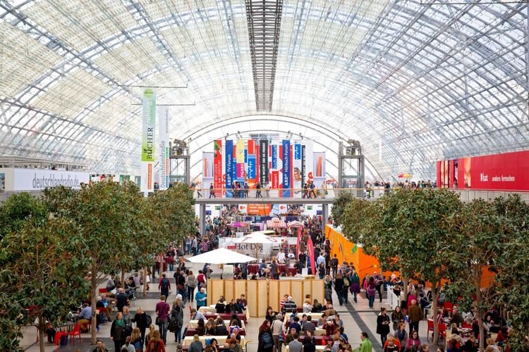 Auf der Leipziger Buchmesse